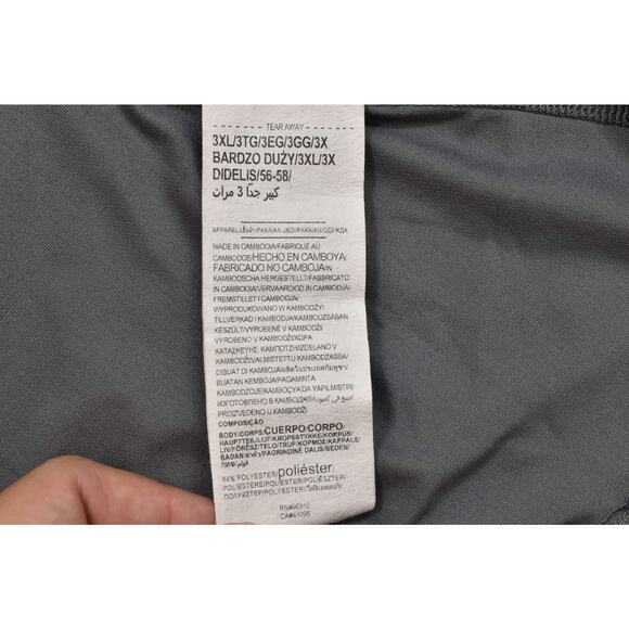 Men's Under Armour HeatGear Gray Sleeveless Compression Shirt Size 3XL - Picture 8 of 8